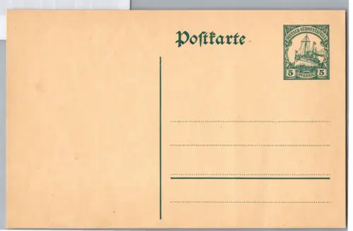 Deutsche Kolonien Südwestafrika P 19 als Ganzsache ungelaufen #DGE23