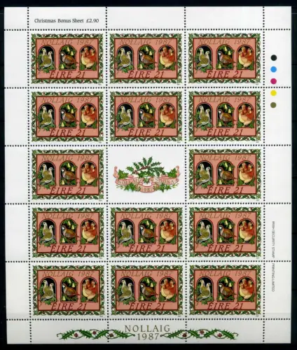 Irland KB 637 postfrisch Weihnachten #IJ305