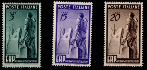 Italien 774-776 postfrisch ERP #DGN00
