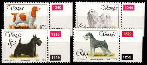 Südafrika Venda 266-269 postfrisch #DGN86