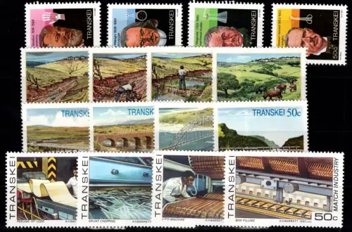 Südafrika Transkei Jahrgang 1985 postfrisch ohne 167 #DGN76