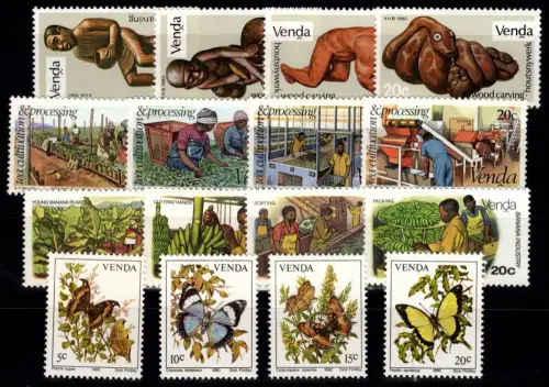 Südafrika Venda Jahrgang 1980 postfrisch #DGN78
