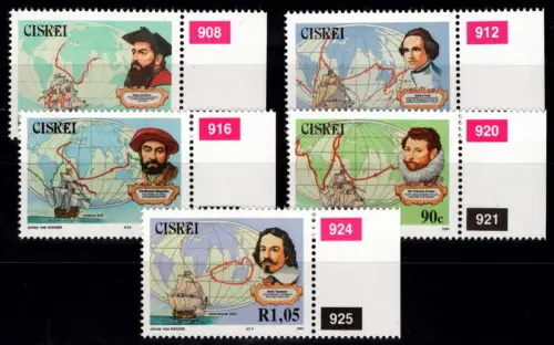 Südafrika Ciskei 228-232 postfrisch #DGN71