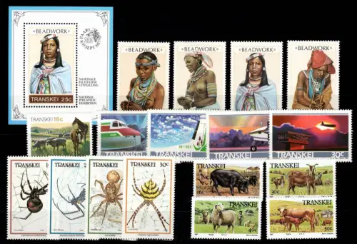 Südafrika Transkei Jahrgang 1987 postfrisch #DHX18