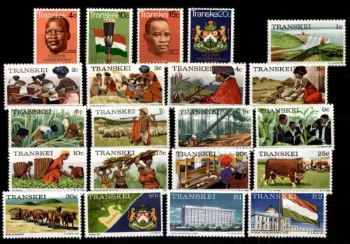 Südafrika Transkei Jahrgang 1976 postfrisch #DHX11