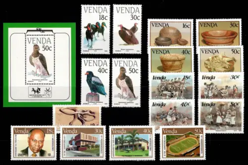 Südafrika Venda Jahrgang 1989 postfrisch #DHX29
