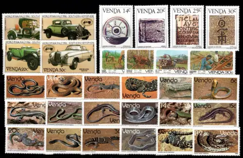 Südafrika Venda Jahrgang 1986 postfrisch ohne Block 2 #DHX27