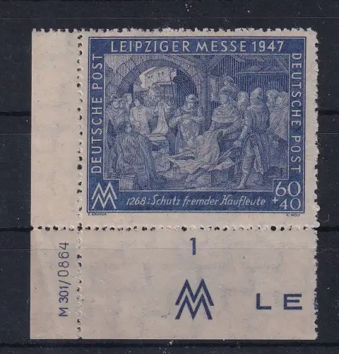 Alliierte Besetzung 942 I A Z DV postfrisch Befund Schlegel BPP #DGV49