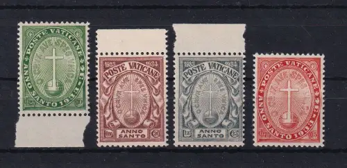 Vatikan 17-20 postfrisch 1933, Außerordentliches Heiliges Jahr #DGV96