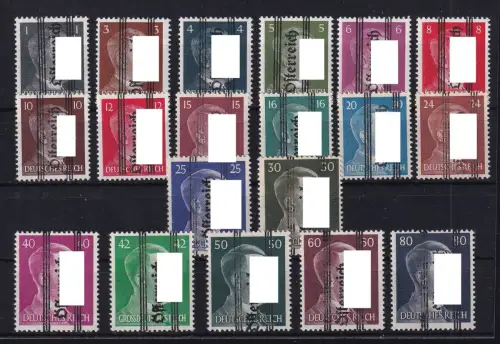 Österreich 674-696 postfrisch alle geprüft oder signiert #DGV92
