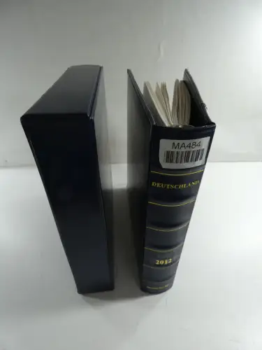 BRD Bund Post-Text 2011-2012 im Post Binder #MA484