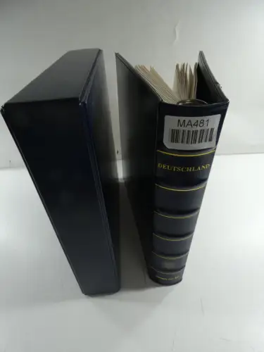 BRD Bund Post-Text 2005-2006 im Post Binder #MA481