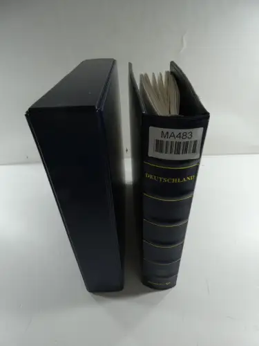 BRD Bund Post-Text 2009-2010 im Post Binder #MA483