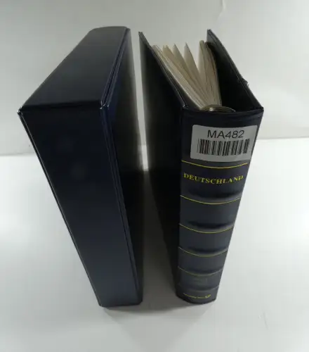 BRD Bund Post-Text 2007-2008 im Post Binder #MA482