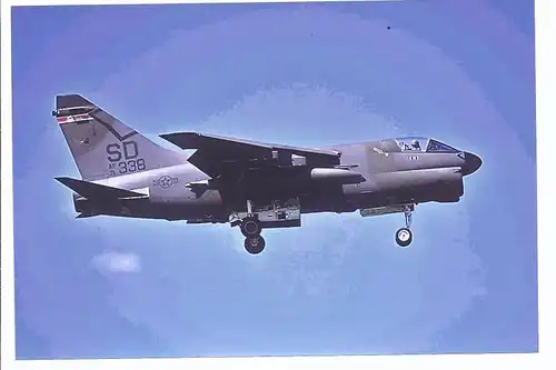 Kampfflugzeug Foto USA AIR FORCE  Vought A 7 D Corsair II 