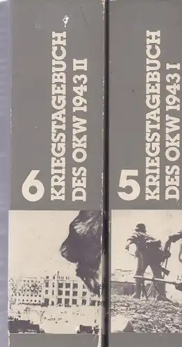 Percy E. Schramm  Hrsg.
1943 Kriegstagebuch des Oberkommandos der Wehrmacht 

2 Taschenbücher , 1982 Pawlak Verlag 
ISBN 388199073-9

1200 gr

versicherter Versand neuwertig 4,50 Euro