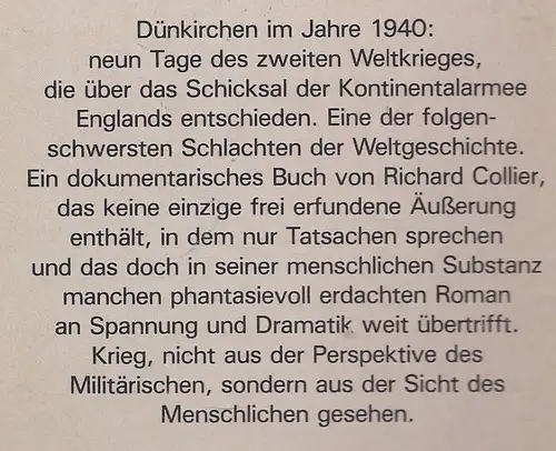 02mö-box2 - Dünkirchen , 9 Tage die über das Schicksal der Kontinentalarmee Englands entschieden. Dokumentarbericht von Augenzeugen