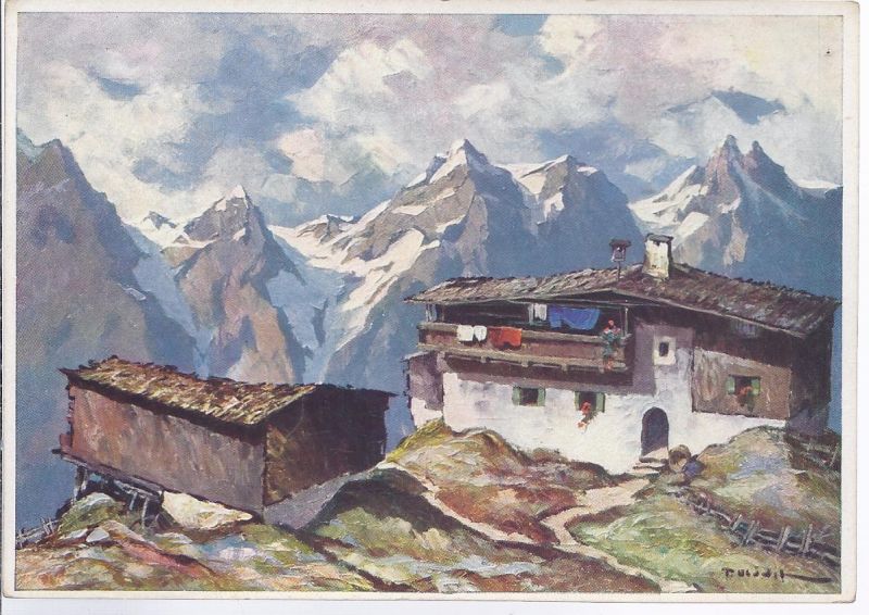 32636 AK, Anton Filkuka (18881957) ,,Idyll“ Gemäldekarte Nr. 32636