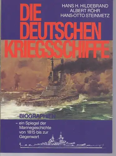 0schr-03 -  Die Deutschen Kriegsschiffe  Biografien , lo unbenutzte Taschenbücher  - Biografien komplett Band 1 - lo 