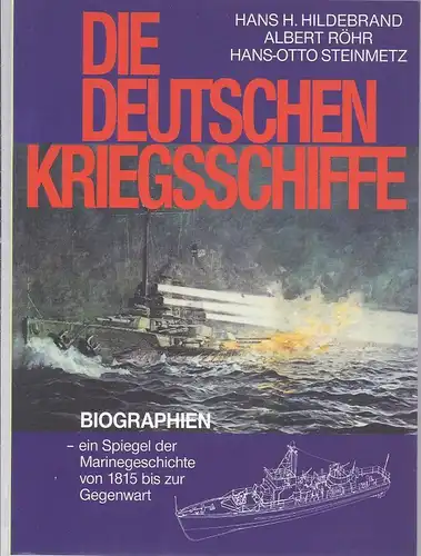 0schr-03 -  Die Deutschen Kriegsschiffe  Biografien , lo unbenutzte Taschenbücher  - Biografien komplett Band 1 - lo 