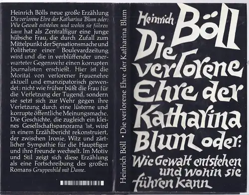 02mö-box2 - Heinrich Böll  - Die verlorene Ehre der Katharina Blum oder : Wie Gewalt entstehen und wohin sie führen kann 