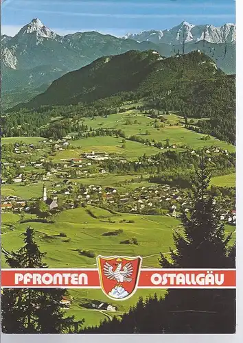 92500-0 - Pfronten - Ostallgäu- mit Falkenstein, Säuling und Zugspitze 