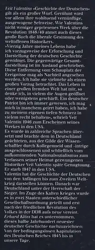 waku-möbox3 - Veit Valentin , Geschichte der Deutschen von Karl dem Großen bis zur Neuzeit 