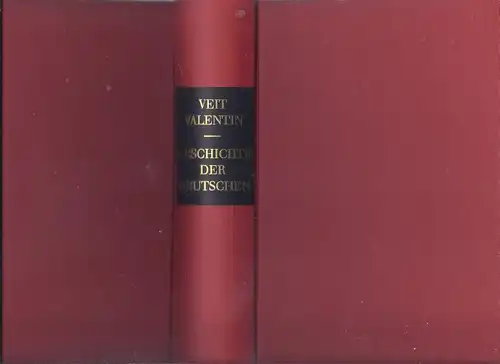 waku-möbox3 - Veit Valentin , Geschichte der Deutschen von Karl dem Großen bis zur Neuzeit 
