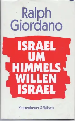 1ET-rollo - Ralph Giordano , Israel um Himmels Willen Israel 