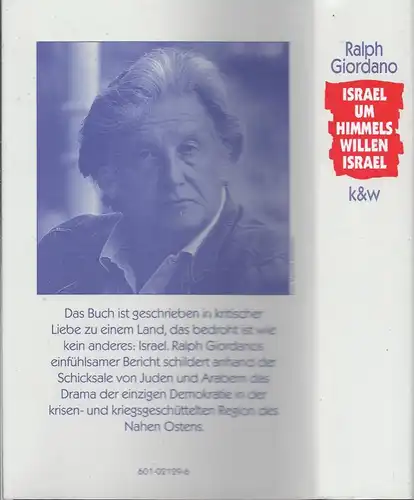 1ET-rollo - Ralph Giordano , Israel um Himmels Willen Israel 