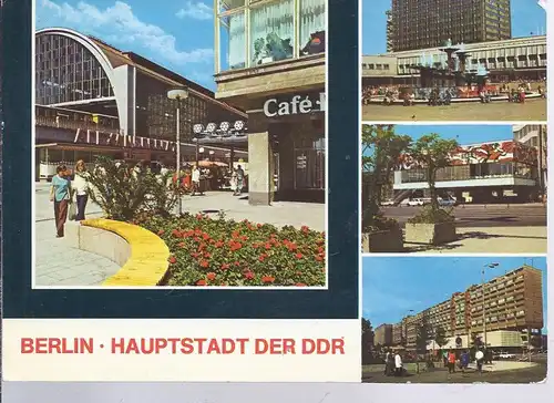 alb-8600 BERLIN , Hauptstadt der DDR- Mehrbild (4)