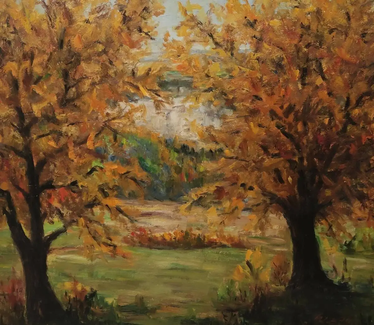 Gemälde Sirchinger Alb Walter BECK 1911 - 1988 0