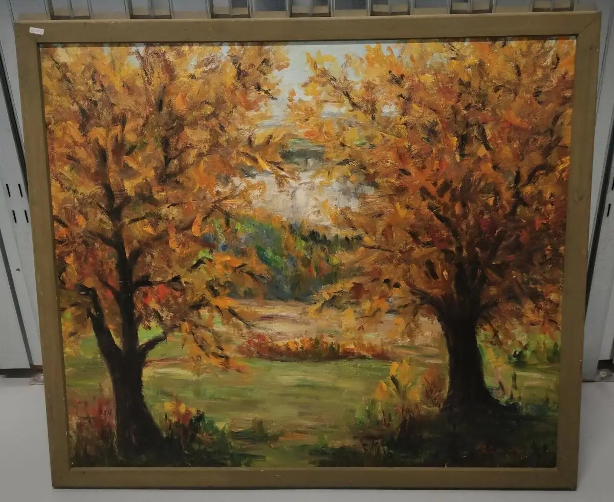Gemälde Sirchinger Alb Walter BECK 1911 - 1988 1