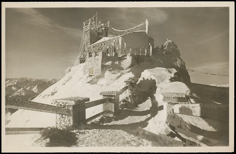 Berghütte Münchner Haus Auf Der Zugspitze Ngl 137180 Nr 137180 Oldthing Ansichtskarten Bayern 