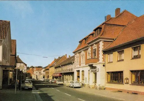 Barnstorf (Kr.Diepholz), Straßenbildmit Gasthaus ngl F8476