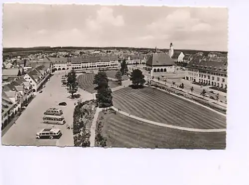Freudenstadt Schwarzwald Marktplatz gl1957 14.267