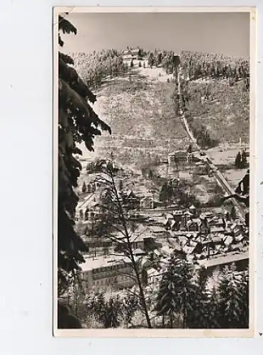 Wildbad Schwarzwald Sommerberg im Winter gl1955 14.208