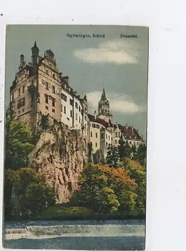 Sigmaringen Das Schloß über der Donau ngl 14.249