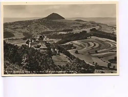 Ruine Rechberg Blick >>Hohenstaufen ngl 15.928