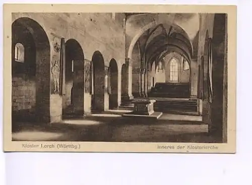 Kloster Lorch Klosterkirche innen ngl 15.032