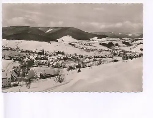 Baiersbronn Schwarzwald im Schnee gl1963 17.315