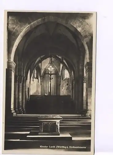 Kloster Lorch Klosterkirche innen ngl 15.034
