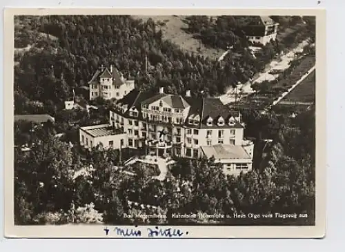 Bad Mergentheim Kuranstalt Hohenlohe gl1937 30.084