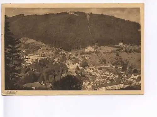 Wildbad Schwarzwald von oben gl1927 17.344