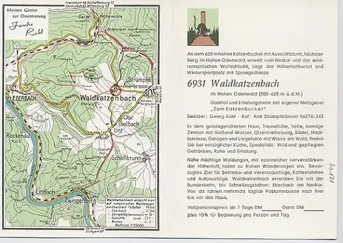 Waldkatzenbach Odw "Turmschänke" ngl 30.172