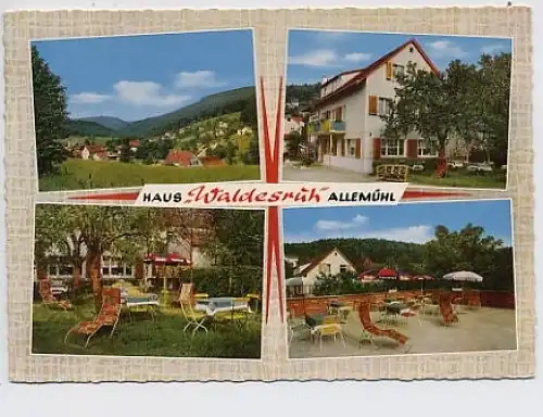Allemühl Odw "Pension Waldesruh" gl1969 30.183