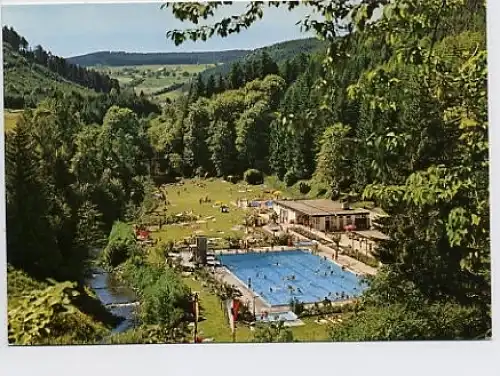 Lenzkirch Schwarzwald Waldschwimmbad ngl 30.286