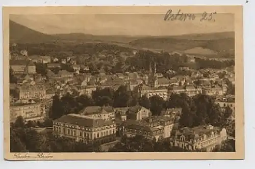 Baden-Badern Teilansicht von oben ngl 30.397