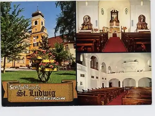 Heitersheim Schwarzwald Schloßkirche ngl 30.285