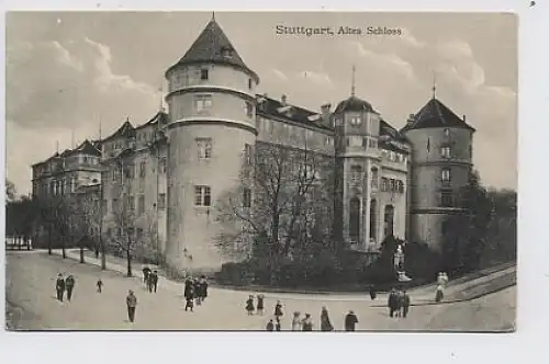 Stuttgart altes Schloß ngl 30.416